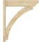 Ekena Millwork Thorton Slat Rough Sawn Outlooker, Douglas Fir, 8"W x 36"D x 42"H OUT08X36X42THR06RDF - alternate 2